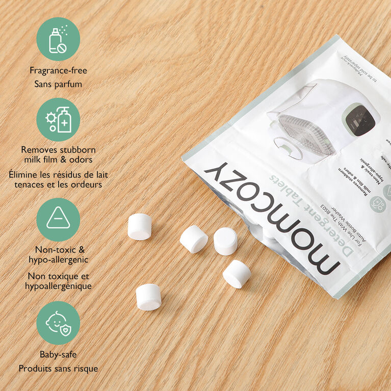 Momcozy 120 Tablets For Baby Bottle Washer